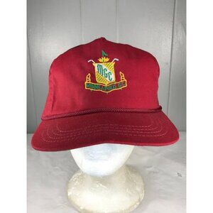 Vintage 80's Minneapolis Minnesota Golf Club rope adjustable hat cap